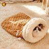 Cat Sleeping Bag – Plush Tunnel Bed