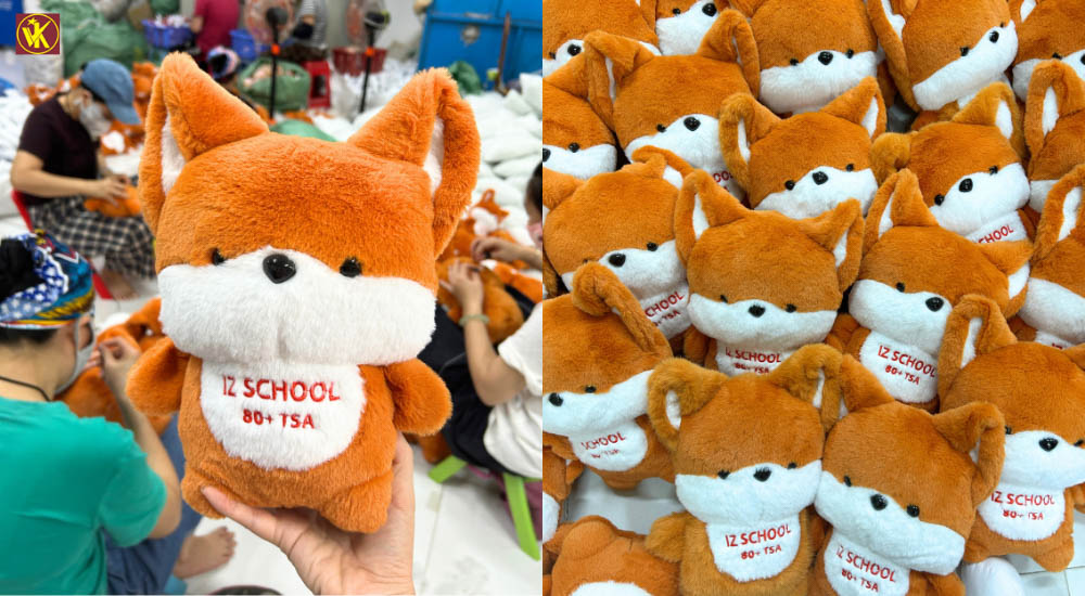 wholesale plush toys in bulk production