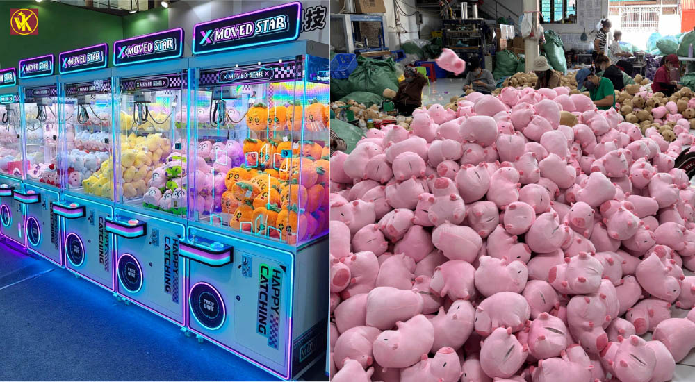 Custom OEM manufacturing of an authoritative claw machine plush toys supplier transforming digital sketches into prototypes