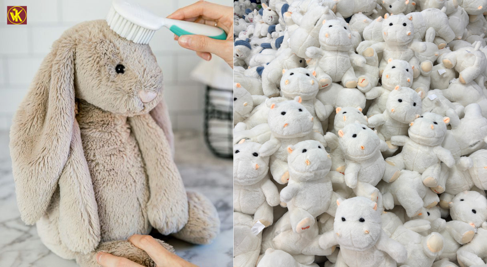 clean white plush toy using baking soda and stain removal methods